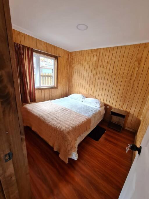 Вилла Cabana M.Patagonia Пуэрто-Пуюуапи Экстерьер фото