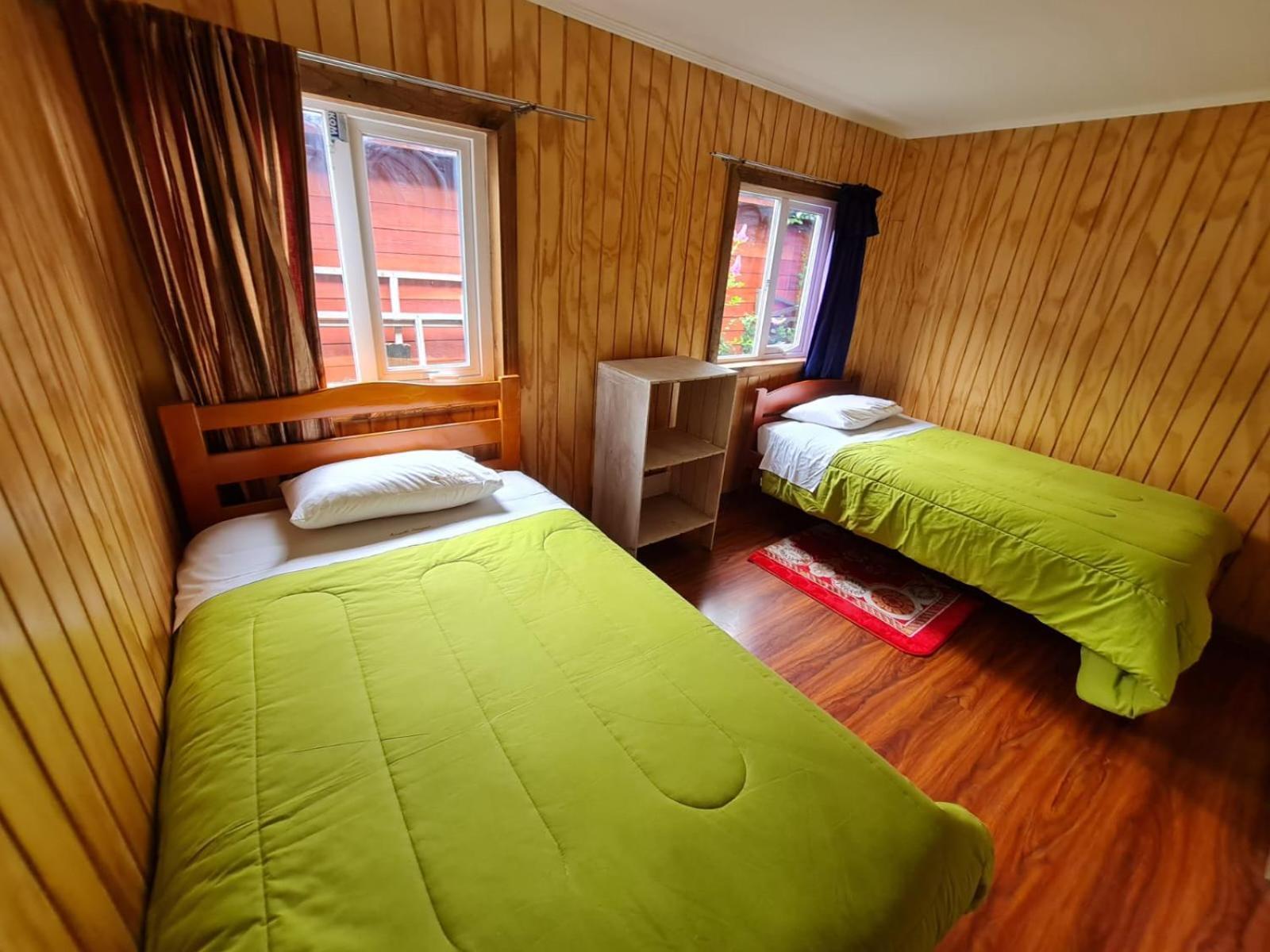 Вилла Cabana M.Patagonia Пуэрто-Пуюуапи Экстерьер фото